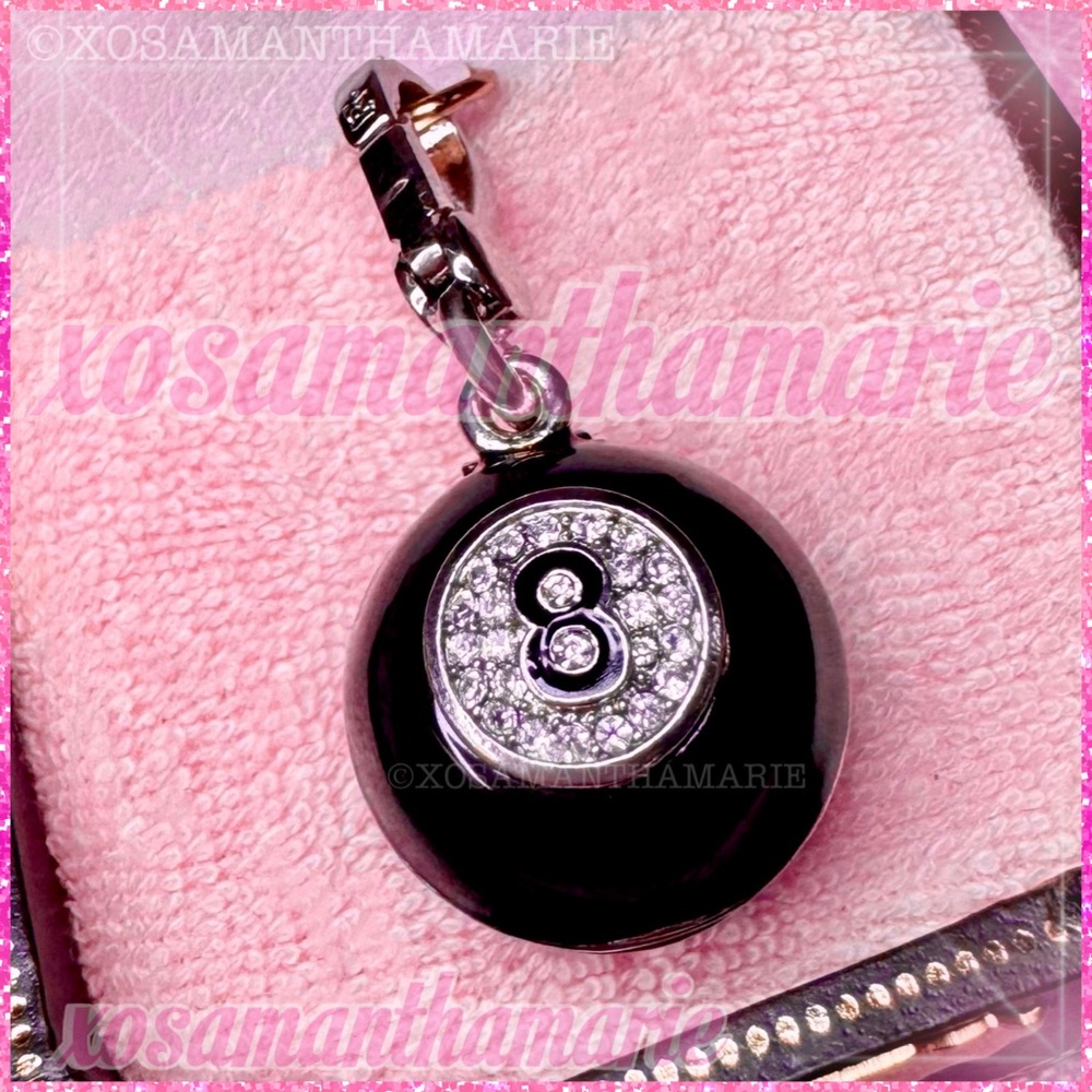 Juicy Couture Eight Ball Charm